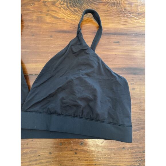 SKIMS Fits Everybody CROSSOVER BRALETTE Bra Sz 4X in Onyx NEW - Picture 7 of 9